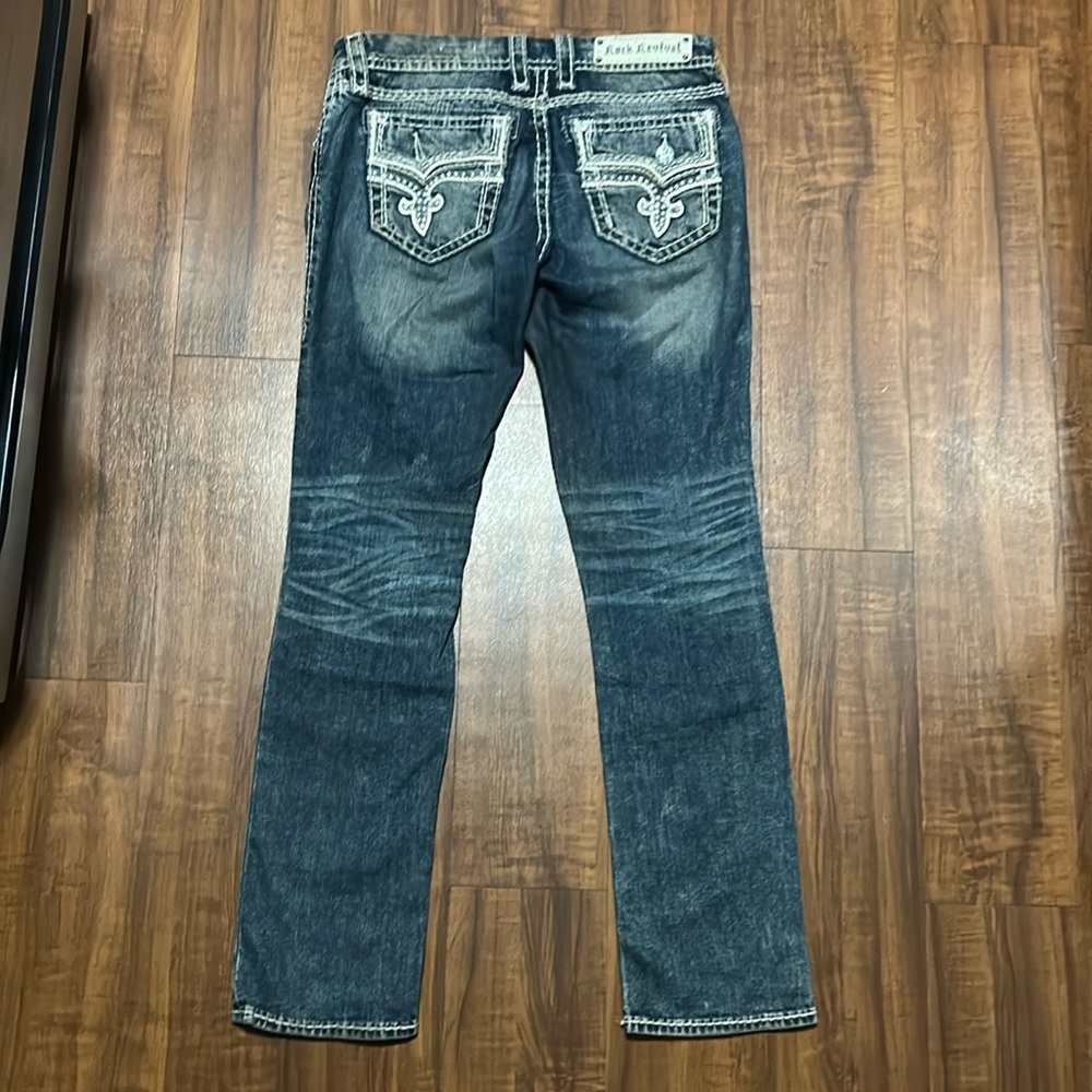 Women’s Rock Revival Straight Leg Jeans size 29 - Picture 3 of 9